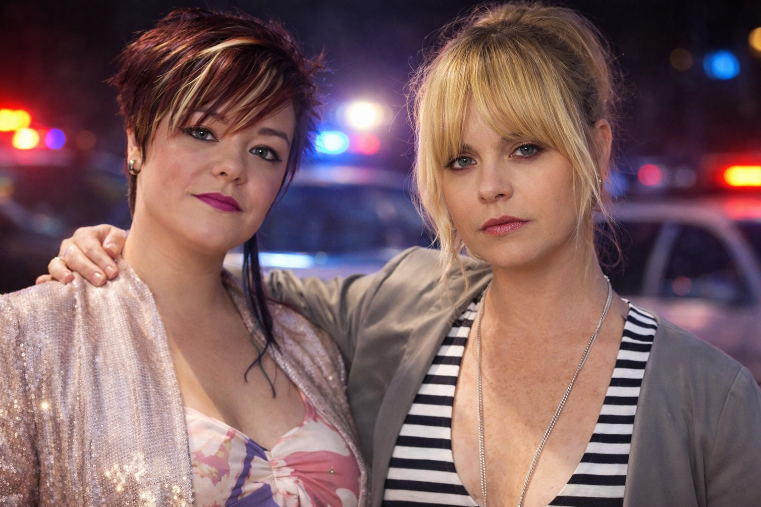 Holly Hartman and Taryn Manning