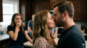 Jessi and Chase Kissing