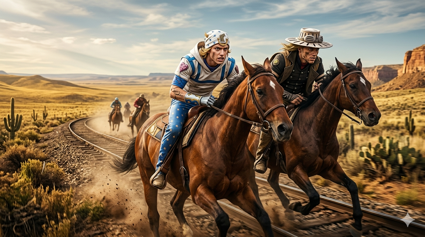 Steel Ball Run Episode 2