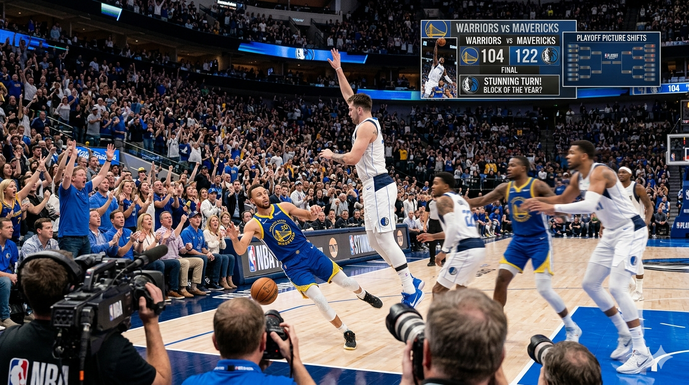 Warriors vs Mavericks