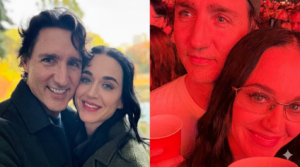 Justin Trudeau and Katy Perry