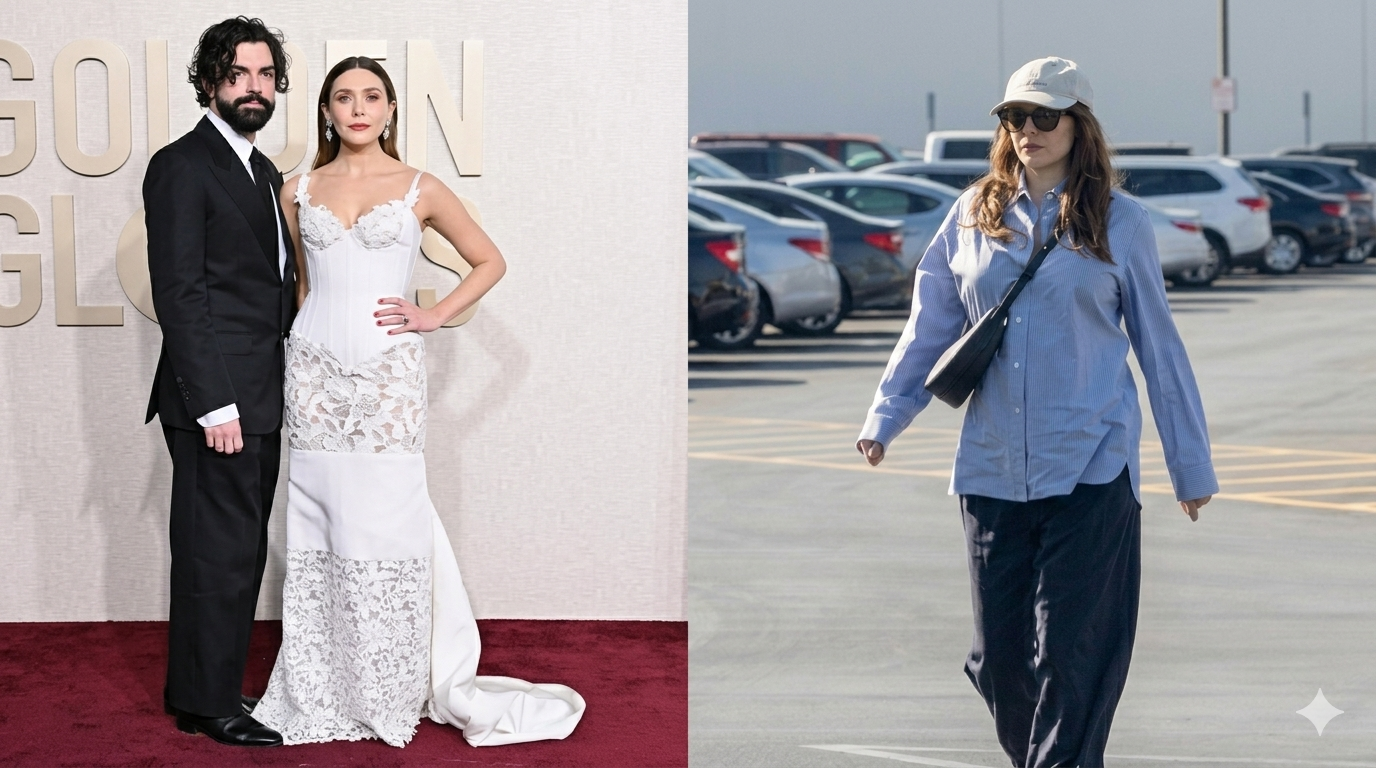 Elizabeth Olsen and Robbie Arnett